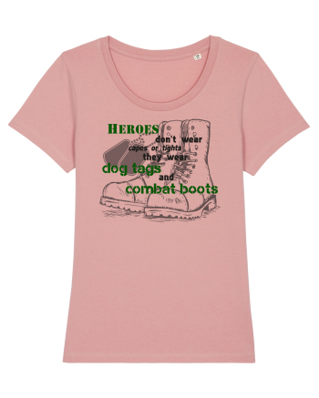 Dog tags and combat boots Canyon Pink