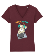 Meow Re'mix Tricou mânecă scurtă guler V Damă Evoker