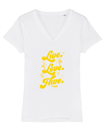 Live Love Hive White