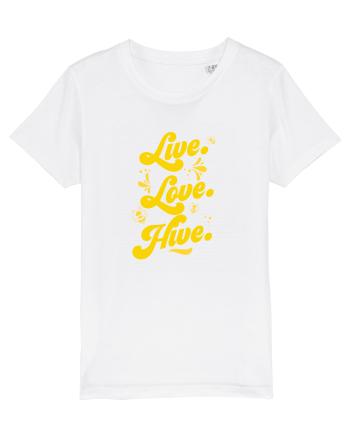 Live Love Hive White