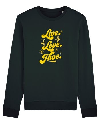 Live Love Hive Black