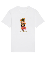 Happy Birthday Tricou mânecă scurtă Unisex Rocker