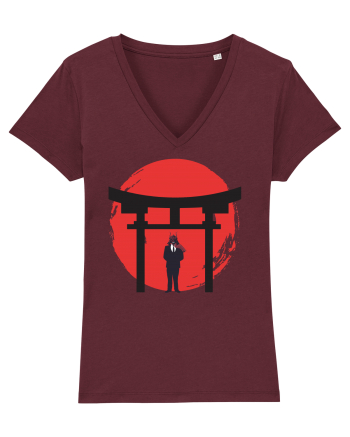 Business Samurai Burgundy