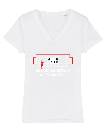 Puzzle funny White
