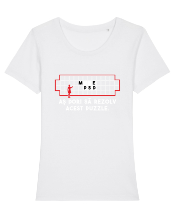 Puzzle funny White