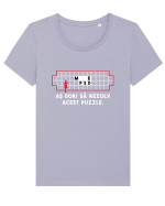Puzzle funny Tricou mânecă scurtă guler larg fitted Damă Expresser