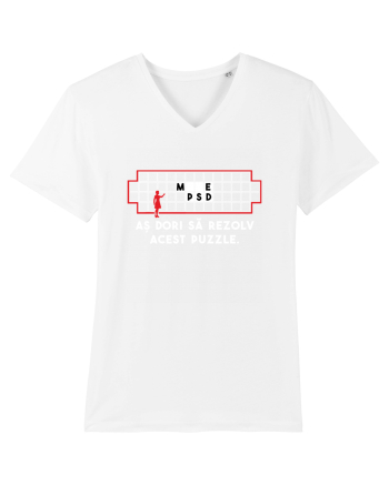 Puzzle funny White