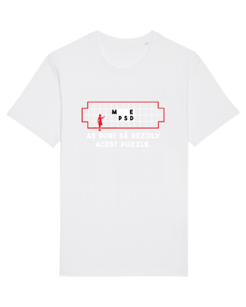 Puzzle funny White
