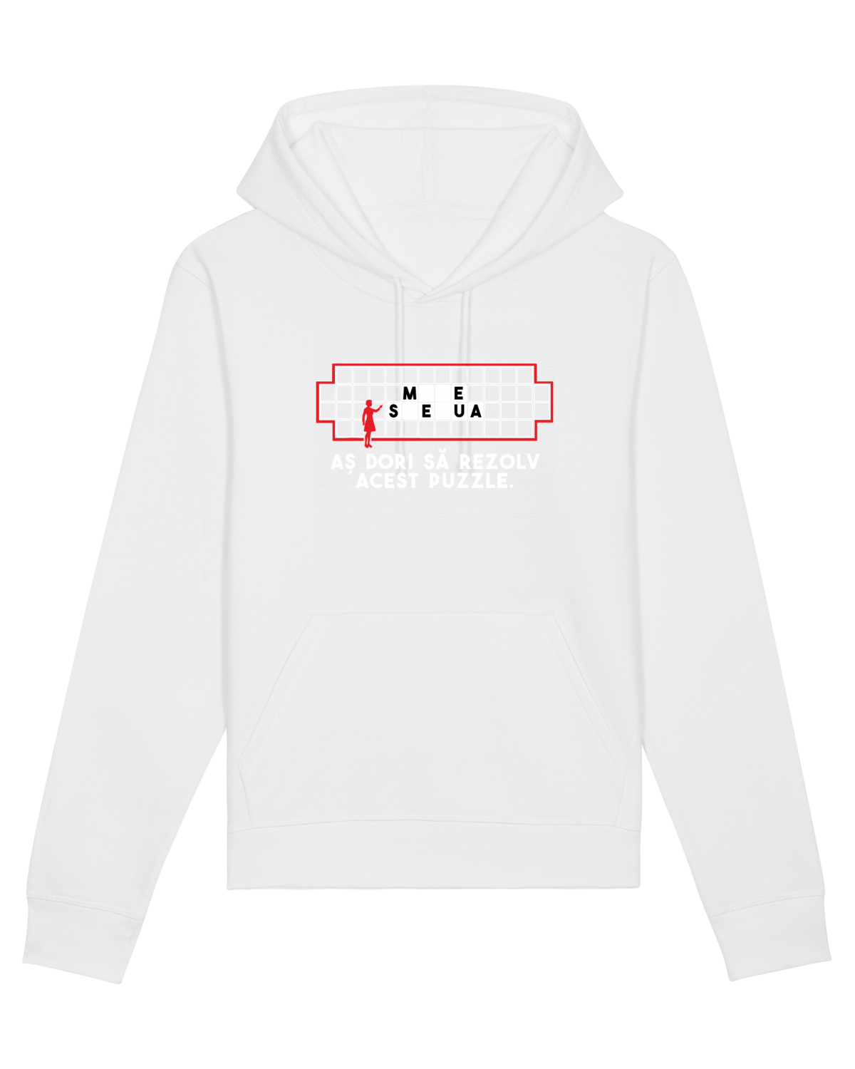 Hanorac Unisex Drummer White