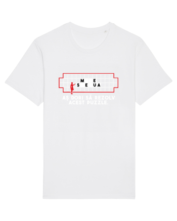 Puzzle Football White