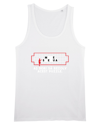 Puzzle Football White