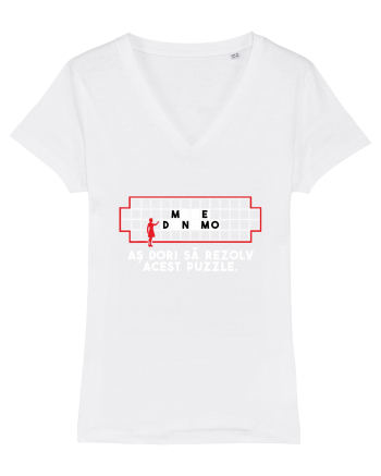 Puzzle funny White