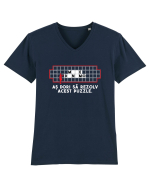 Puzzle funny Tricou mânecă scurtă guler V Bărbat Presenter