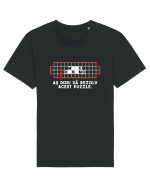 Puzzle funny Tricou mânecă scurtă Unisex Rocker