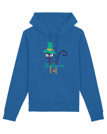 Halloween Cat Royal Blue