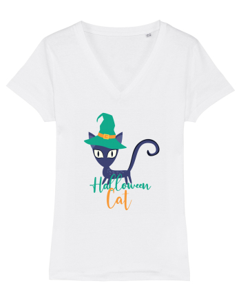 Halloween Cat White