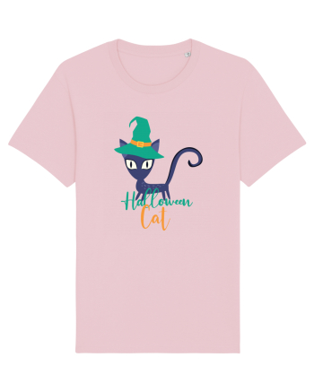 Halloween Cat Cotton Pink