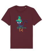 Halloween Cat Tricou mânecă scurtă Unisex Rocker