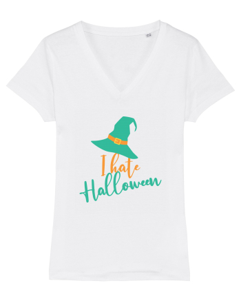 I hate Halloween ! White