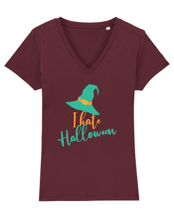 I hate Halloween ! Burgundy