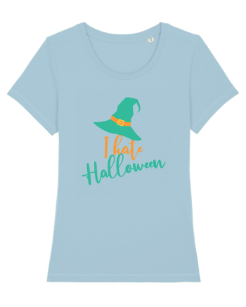 I hate Halloween ! Sky Blue