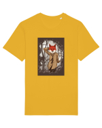 Vulpița Tricou mânecă scurtă Unisex Rocker