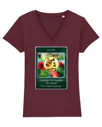 dogecoin Burgundy