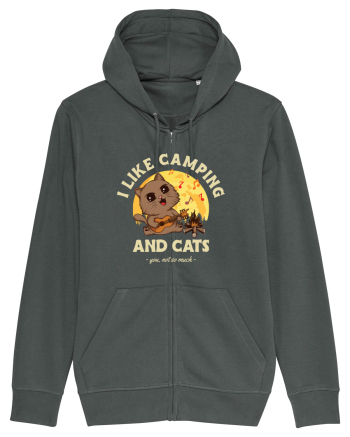 I like camping and cats Anthracite