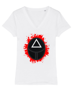 Soldat Squid Game Tricou mânecă scurtă guler V Damă Evoker