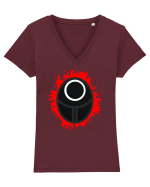 Soldat Squid Game Tricou mânecă scurtă guler V Damă Evoker