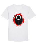 Soldat Squid Game Tricou mânecă scurtă guler larg Bărbat Skater