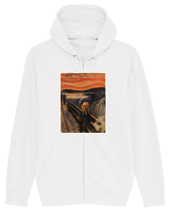 The Scream Edvard Munch parody White
