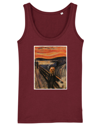 The Scream Edvard Munch parody Burgundy