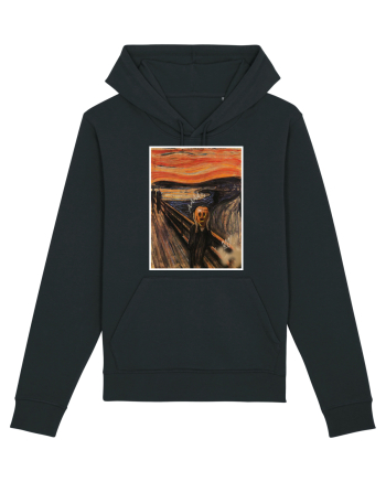The Scream Edvard Munch parody Black