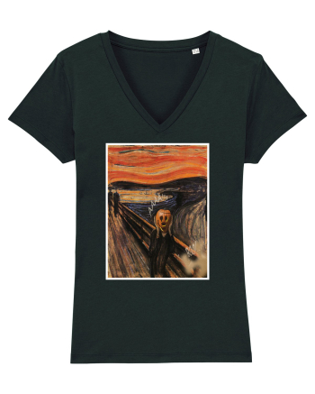 The Scream Edvard Munch parody Black