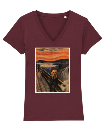 The Scream Edvard Munch parody Burgundy