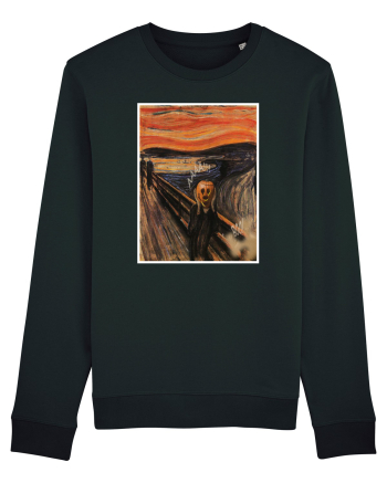 The Scream Edvard Munch parody Black