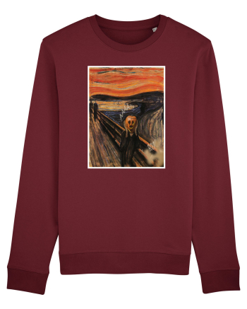 The Scream Edvard Munch parody Burgundy