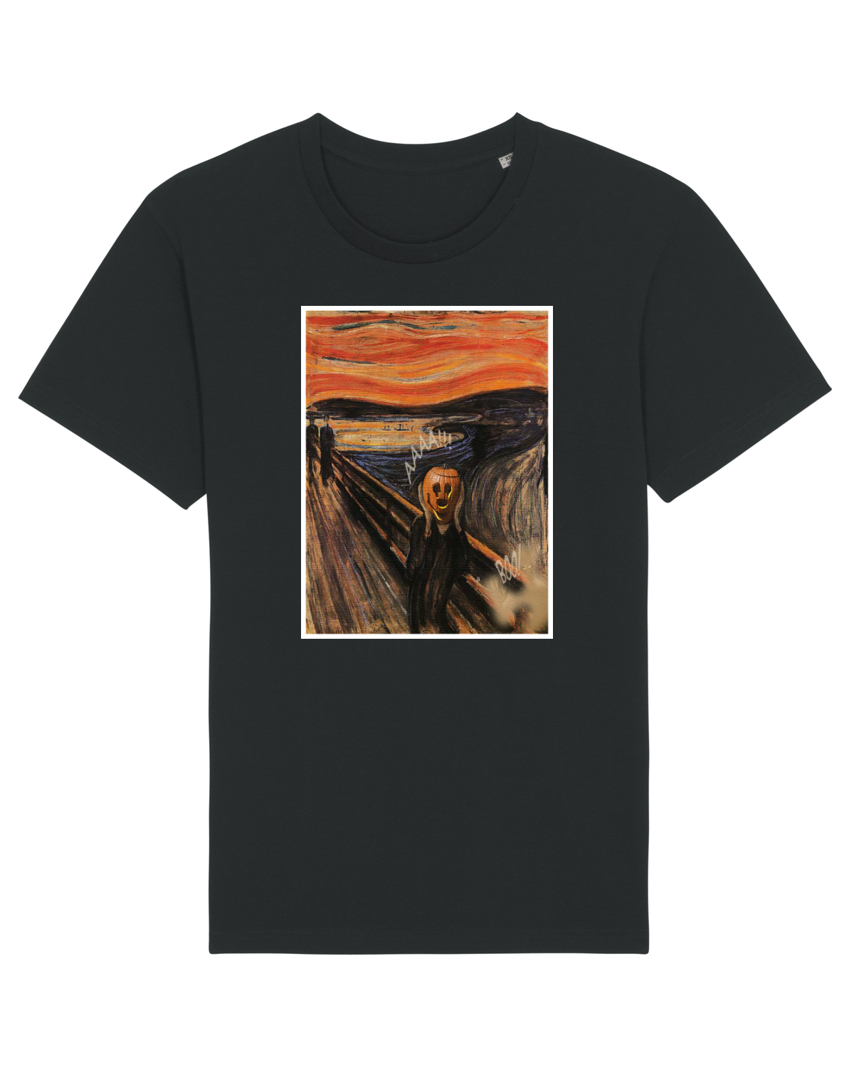 Tricou mânecă scurtă Unisex Rocker Black