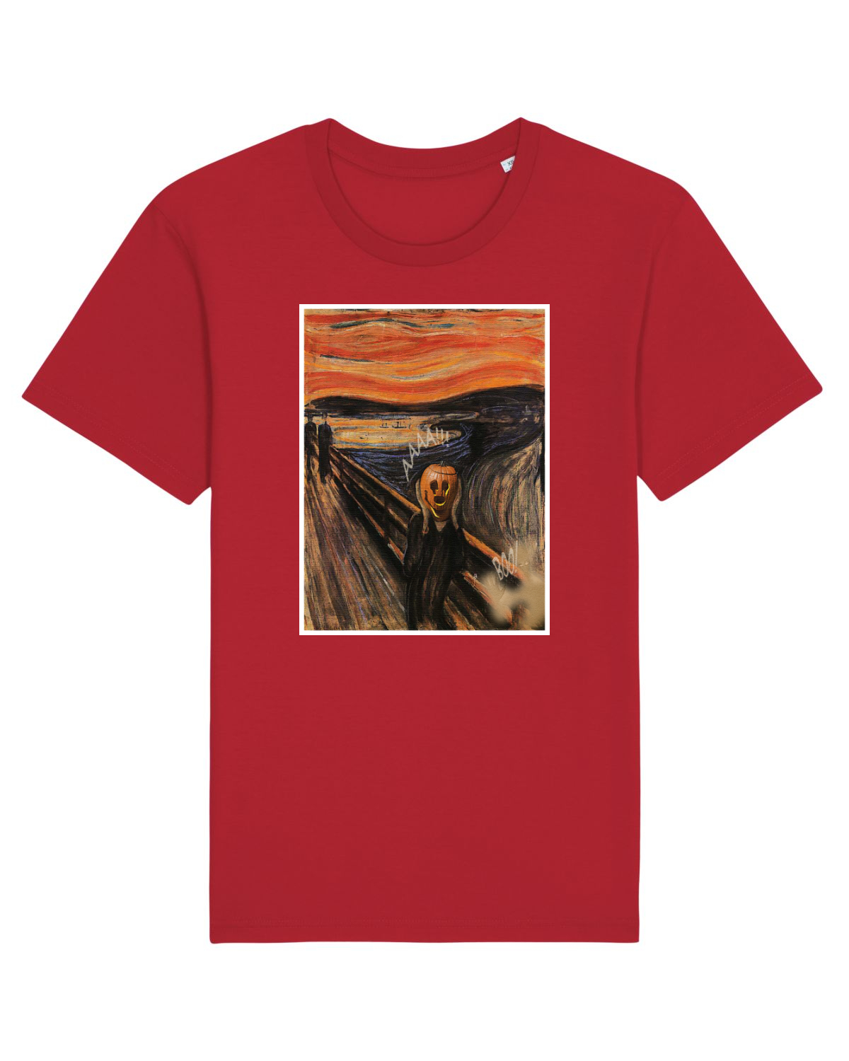 Tricou mânecă scurtă Unisex Rocker Red