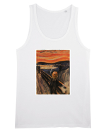 The Scream Edvard Munch parody Maiou Bărbat Runs