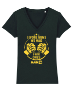 Man Up Tricou mânecă scurtă guler V Damă Evoker