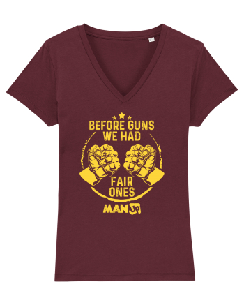 Man Up Burgundy