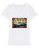 Chevrolet Camaro Tricou mânecă scurtă guler V Damă Evoker