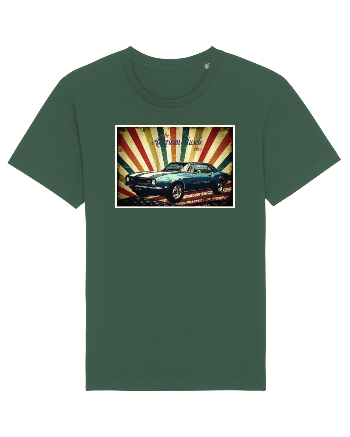 Tricou mânecă scurtă Unisex Rocker Bottle Green
