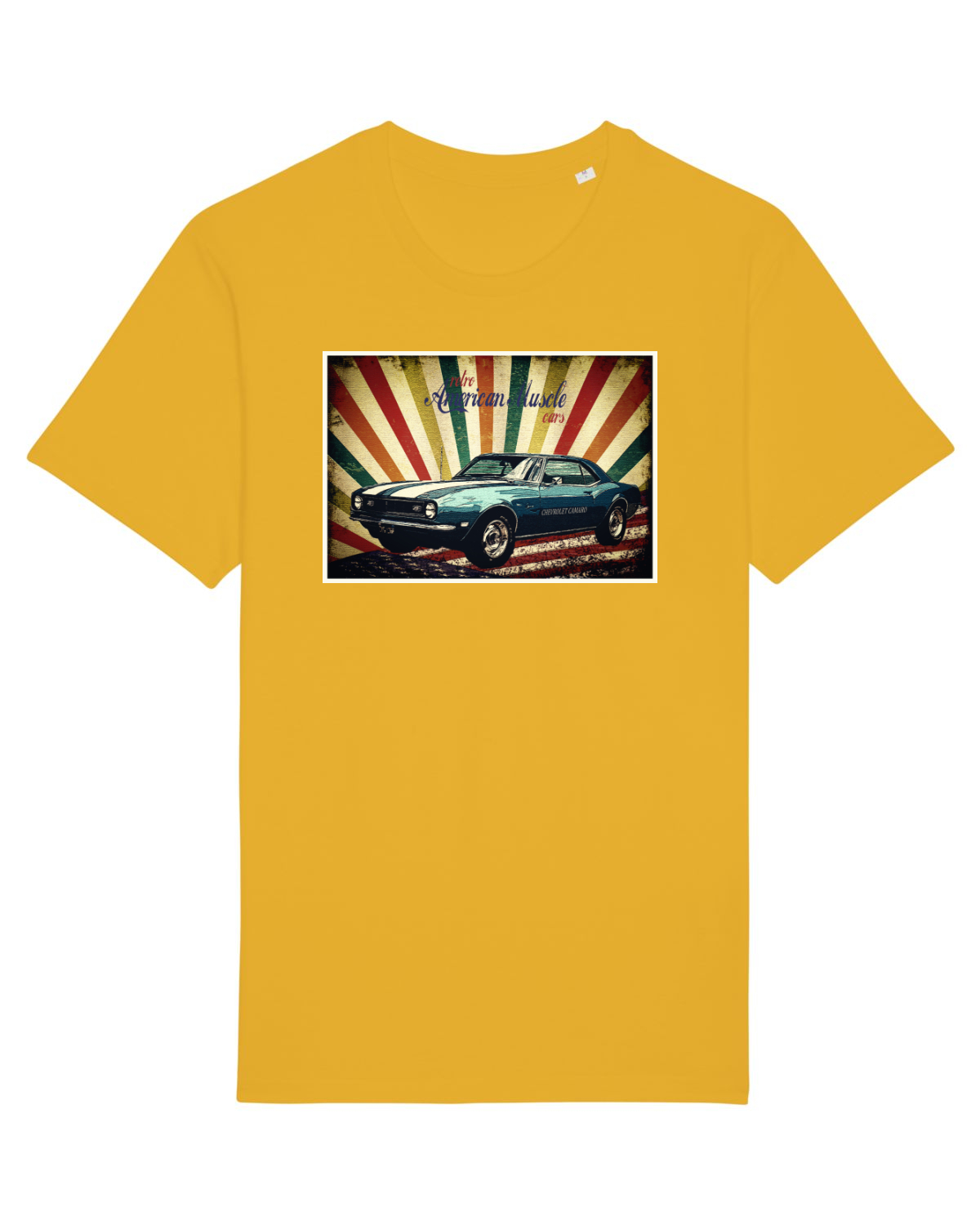 Tricou mânecă scurtă Unisex Rocker Spectra Yellow