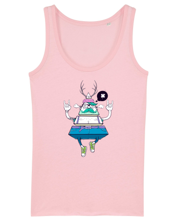 Cartoon Piramidă Hipster Cotton Pink
