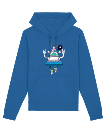 Cartoon Piramidă Hipster Royal Blue