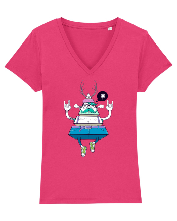 Cartoon Piramidă Hipster Raspberry