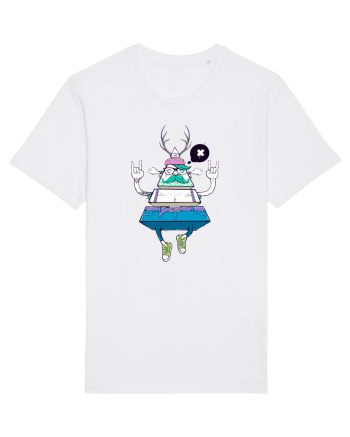 Cartoon Piramidă Hipster White